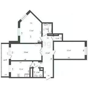 Продается 3-комн. квартира, 83 м²