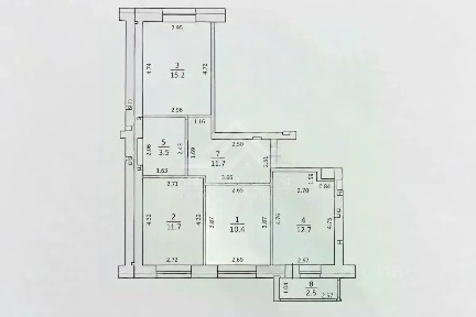 Продается 3-комн. квартира, 65,2 м²