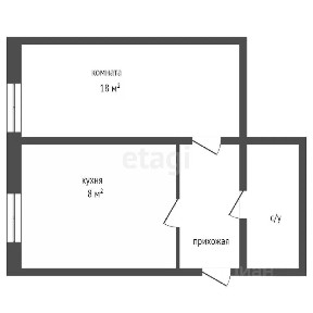 Продается 1-комн. квартира, 30,2 м²