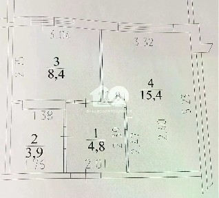 Продается 1-комн. квартира, 32,5 м²