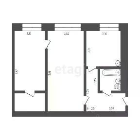 Продается 2-комн. квартира, 44,6 м²
