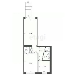 Продается торговая площадь, 45,2 м²