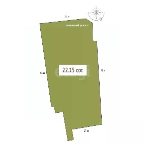 Продается 50% часть дома, 28,5 м²