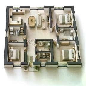 Продается 1-этажный дом, 123 м²