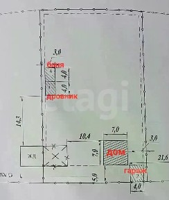 Продается 50% часть дома, 38,8 м²
