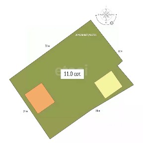 Продается 1-этажный дом, 40,9 м²
