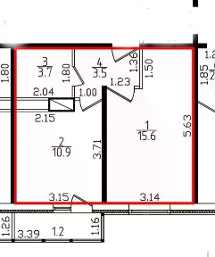 Продается 1-комн. квартира, 33,7 м²