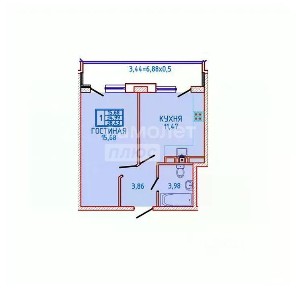 Сдается 1-комн. квартира, 36 м²
