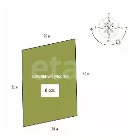 Продается 1-этажный дом, 30 м²