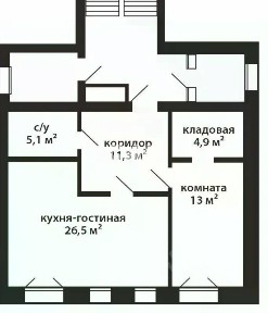 Продается 2-комн. квартира, 60,8 м²