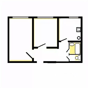 Продается 2-комн. квартира, 45,3 м²