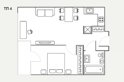Сдаются 2-комн. апартаменты, 45 м²