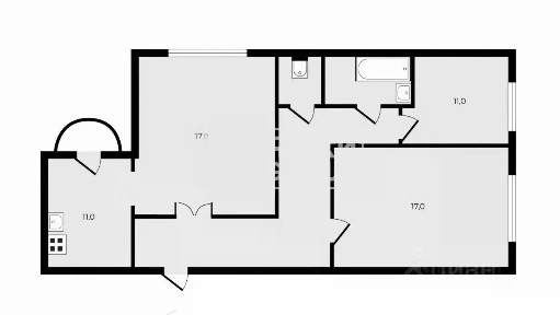 Продается 3-комн. квартира, 70 м²