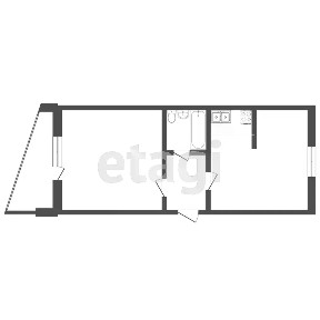Продается 1-комн. квартира, 33,6 м²