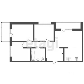 Продается 3-комн. квартира, 76,6 м²