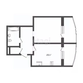 Продается 1-комн. квартира, 50 м²