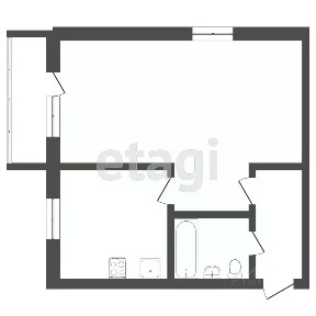 Продается студия, 30,9 м²
