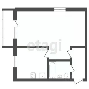 Продается студия, 30,9 м²