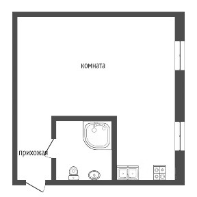 Продается 1-комн. квартира, 28,2 м²