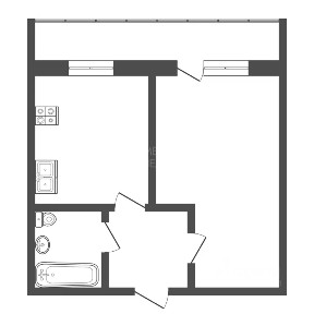 Продается 1-комн. квартира, 38,5 м²
