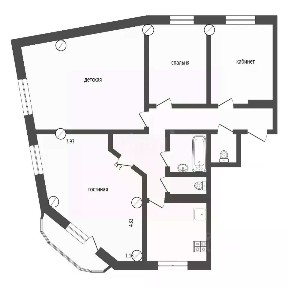 Продаются 4-комн. апартаменты, 127,3 м²