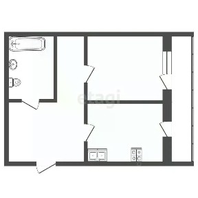 Продается 1-комн. квартира, 48,9 м²