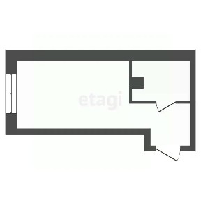 Продается студия, 25,8 м²