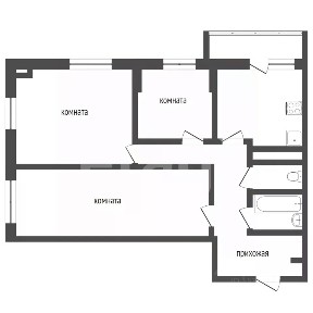 Продается 3-комн. квартира, 79,3 м²