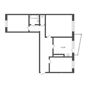 Продается 3-комн. квартира, 72,9 м²