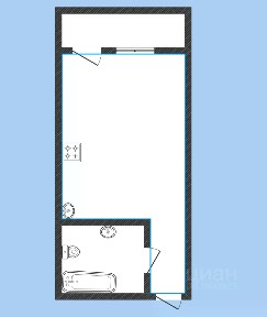 Продается студия, 35,5 м²