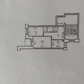 Сдается 2-комн. квартира, 54 м²