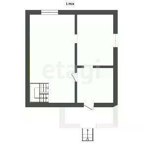 Продается 2-этажный дом, 60 м²