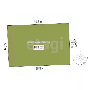 Продается 1-этажный дом, 20 м²