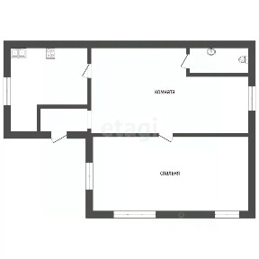 Продается 1-этажный дом, 54,2 м²