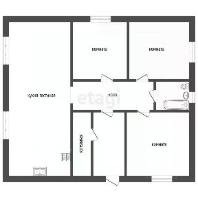 Продается 1-этажный дом, 120 м²