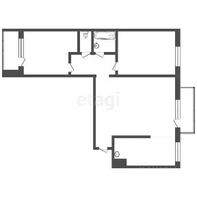 Продается 3-комн. квартира, 66 м²
