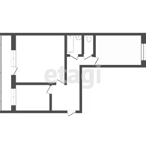 Продается 2-комн. квартира, 59 м²