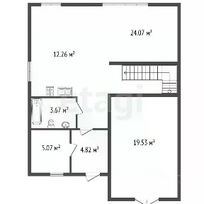 Продается 2-этажный таунхаус, 144 м²