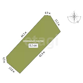 Продается 2-этажный таунхаус, 172,75 м²