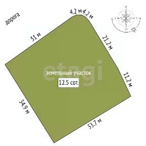 Продается 2-этажный дом, 206,9 м²