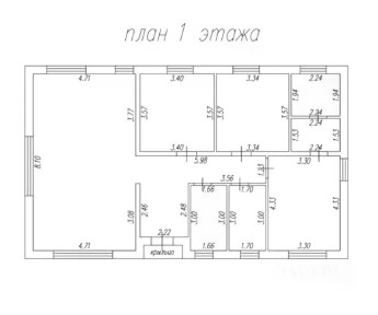 Продается 1-этажный дом, 112 м²