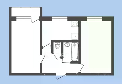 Продается 2-комн. квартира, 43,6 м²