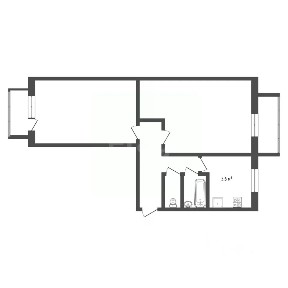 Продается 2-комн. квартира, 52,9 м²
