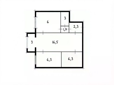 Продается 2-комн. квартира, 42,1 м²