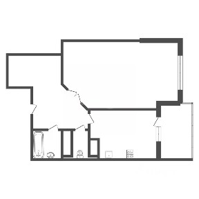 Продается 1-комн. квартира, 44,9 м²
