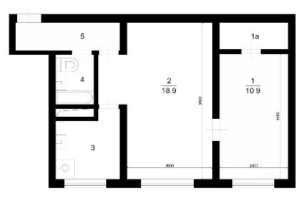 Продается 2-комн. квартира, 45 м²