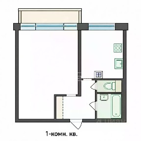Продается 1-комн. квартира, 39 м²