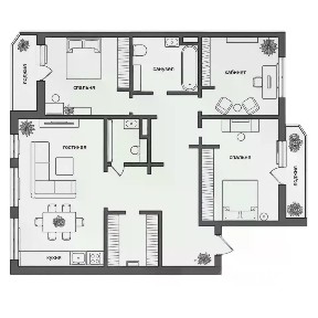 Продается 4-комн. квартира, 139 м²