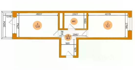 Продается 1-комн. квартира, 35,7 м²