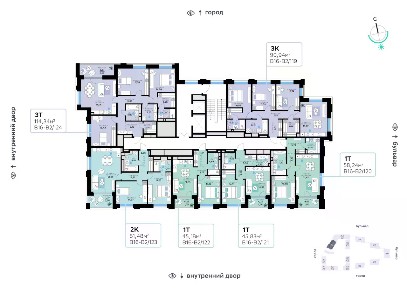 Продается 3-комн. квартира, 114,34 м²